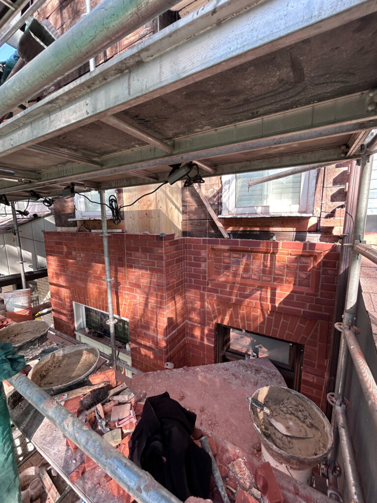 Brickwork - Victorian Facade Rebuild
